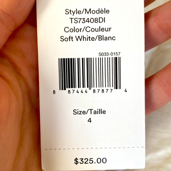 NWT Derek Lam 10 Crosby White Skirt - Picture 4 of 4